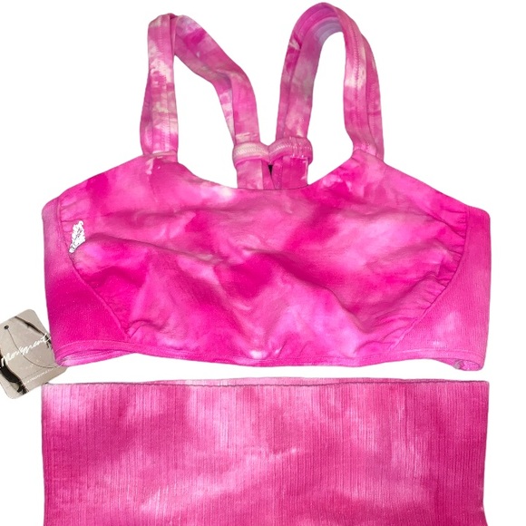 NWT FP Movement “On The Radar Bra Tie Dye” in Pink - Picture 6 of 7
